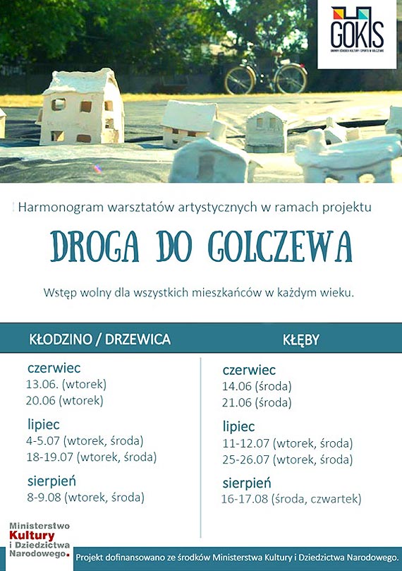 Kreatywny szlak do Golczewa. Ruszaj otwarte warsztaty artystyczne w Kbach, Drzewicy i Kodzinie