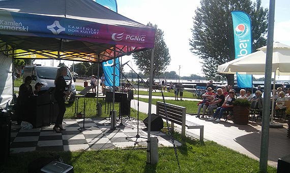 Wyjtkowy koncert na kamieskiej Marinie