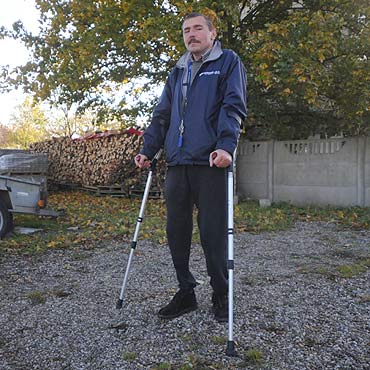 Kamie� Pomorski: Zbiera 60 tys. na protez� nogi