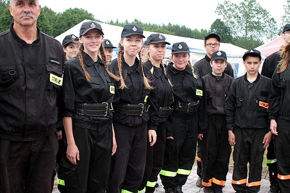 Powiatowe zawody sportowo-poarnicze w wierznie 