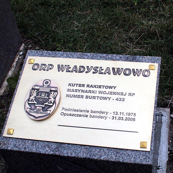 Na Wybrzeu Kociuszkowskim odsonito pamitkow tablic ORP Wadysawowo