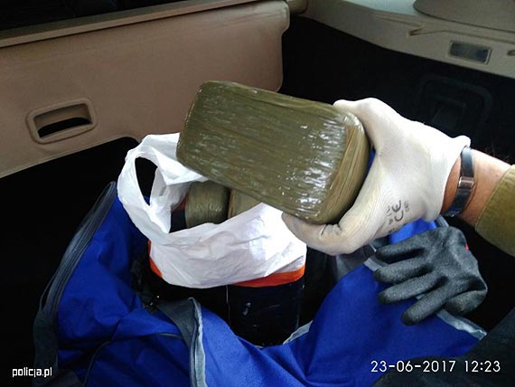 Po�cig i strza�y za handlarzem haszyszem sprawa CB�P