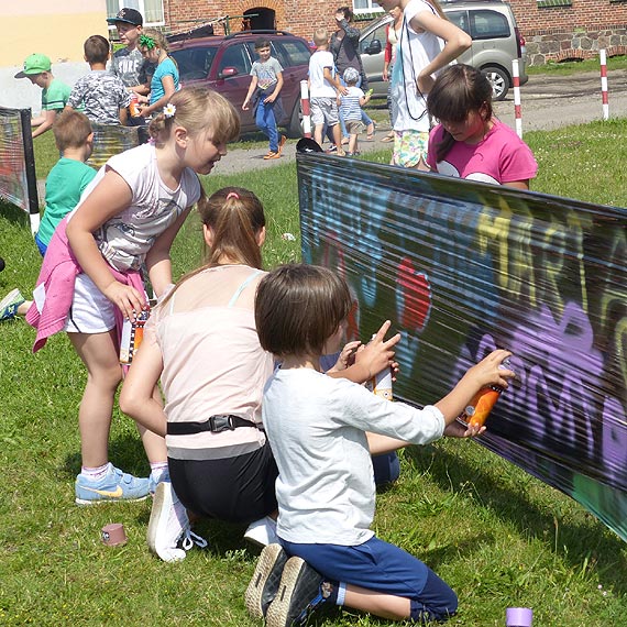 Kolorowy finał projektu Street Art Golczewo