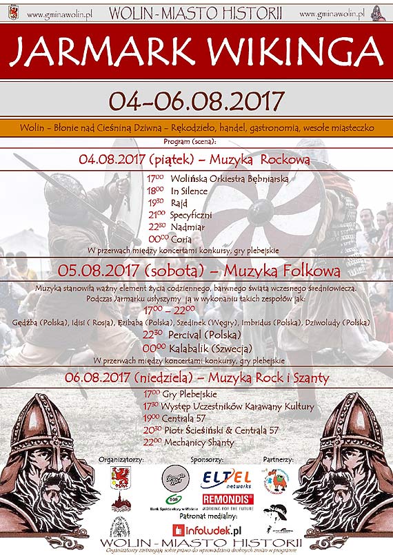Znamy program wolińskiego jarmarku!