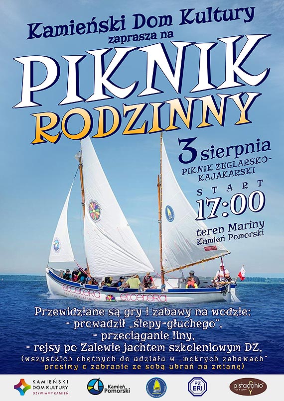 Zaproszenie na Piknik Rodzinny z Modzieowym Klubem eglarskim OPTI
