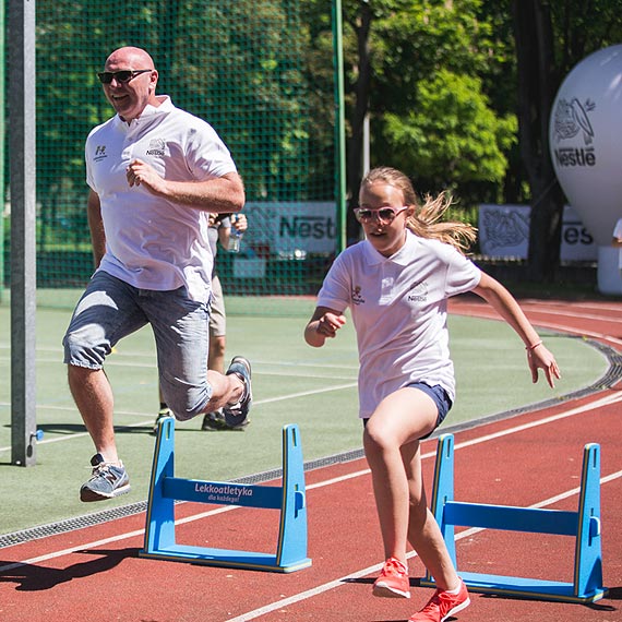 Miasteczko Lekkoatletyczne zawadnie Alej Gwiazd w Midzyzdrojach