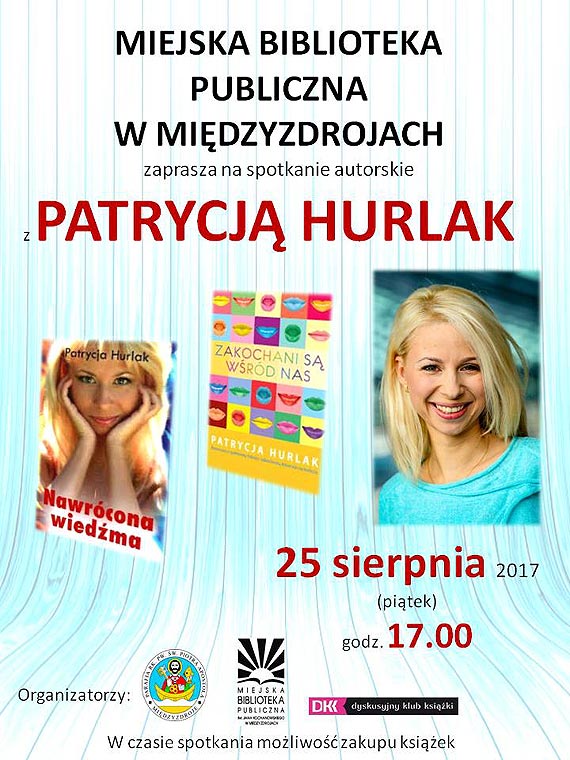 „Nawrcona wiedma” w Midzyzdrojach, czyli spotkanie autorskie z Patrycj Hurlak
