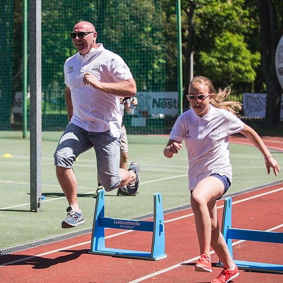 Miasteczko Lekkoatletyczne zawadnie Alej Gwiazd w Midzyzdrojach