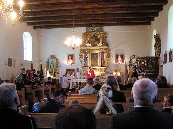 Siedemdziesit lat Ochotniczej Stray Poarnej w Mechowie w gminie Golczewo