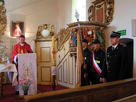 Siedemdziesit lat Ochotniczej Stray Poarnej w Mechowie w gminie Golczewo