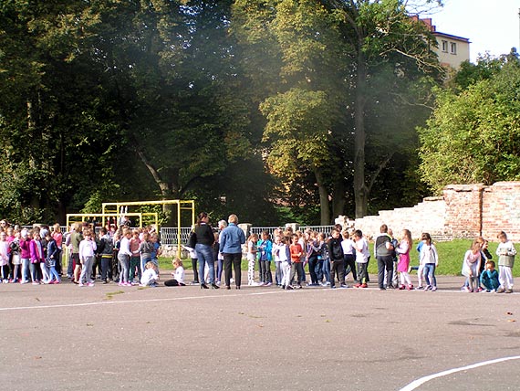 Alarm poarowy w kamieskiej jedynce. Zobacz film!