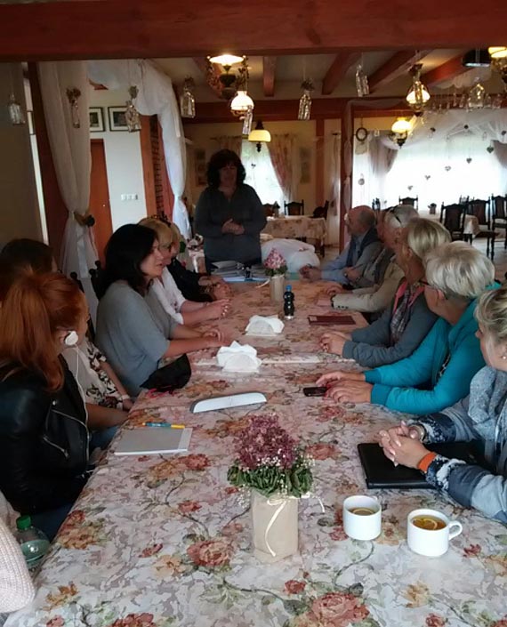 Szkolenie czonkw UTW w owiczu Waeckim