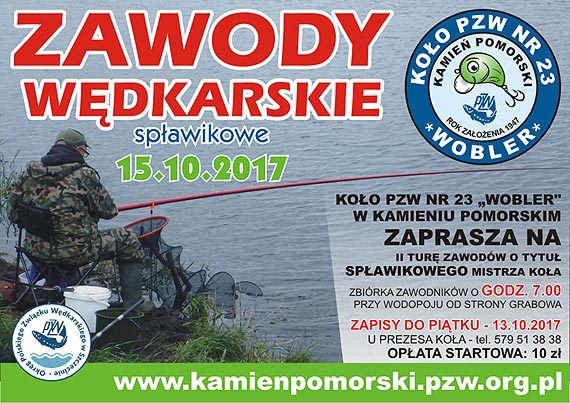 Zapraszamy na II tur zawodw wdkarskich