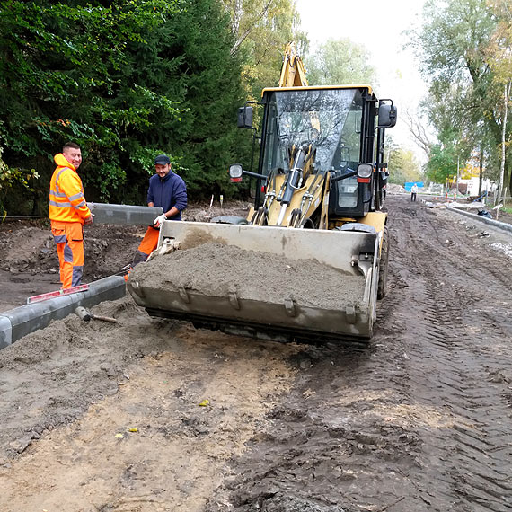 Dobiega końca przebudowa ulicy Spadochroniarzy Polskich w Dziwnowie