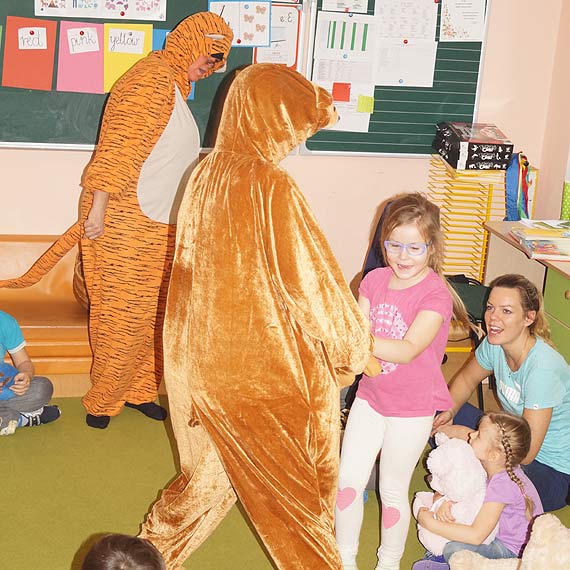 Dzie Pluszowego Misia  w Niepublicznym Przedszkolu Integracyjnym przy PSONI