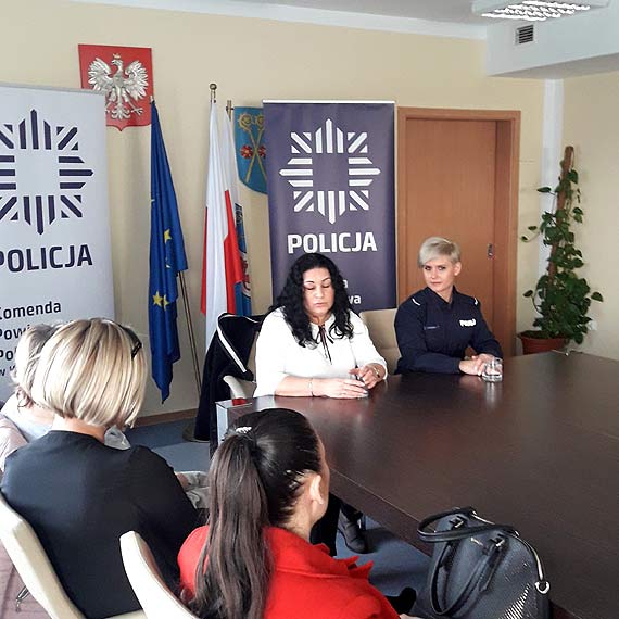 Zosta policjantem- spotkanie w Starostwie Powiatowym w Kamieniu Pomorskim