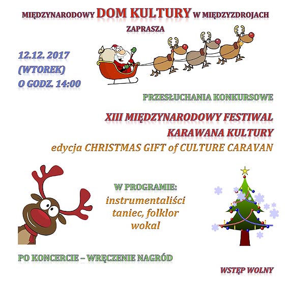 Zaledwie kilka dni do grudniowej Karawany Kultury