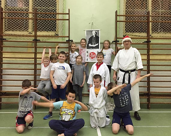 Mikoajkowy trening w kamieskim klubie karate „Tokaido”