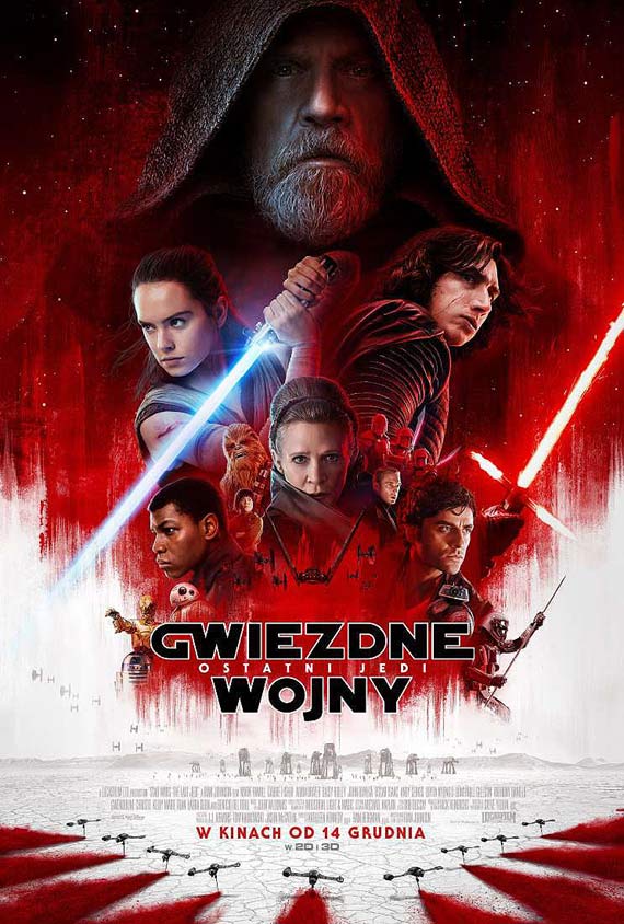 Kolejna cz sagi Gwiezdne Wojny. Ostatni Jedi ju w kinie Eva w Midzyzdrojach