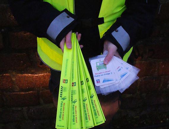 Trze�wo i odblaskowo w Szczecinie