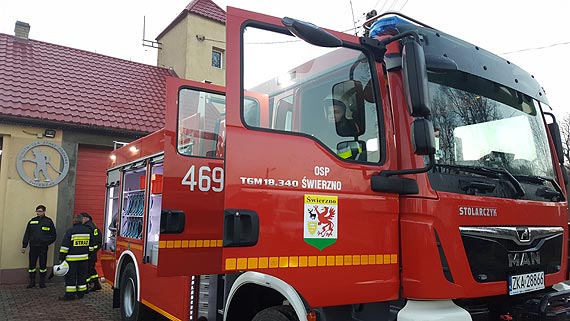 Ochotnicy ze wierzna odebrali nowy wz straacki
