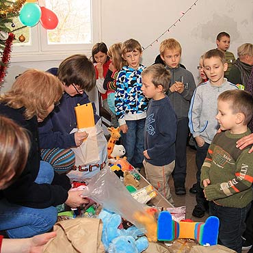 Chrząszczewo: Przyjęcie choinkowe