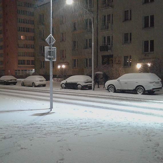 Zimowe warunki - uważaj na drodze!