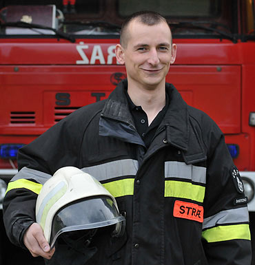 Mariusz Faerber z PSP w Kamieniu Pomorskim zosta� Stra�akiem Roku