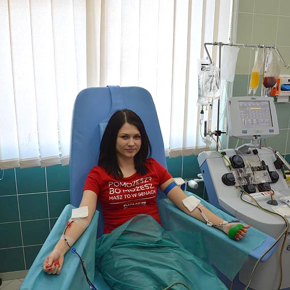 22-letnia Estera zosta�a 5000 Dawc� szpiku z bazy Fundacji DKMS i da�a szans� na nowe �ycie potrzebuj�cemu Pacjentowi