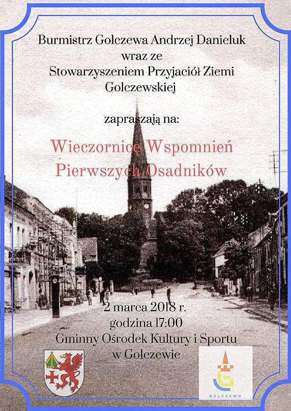 Golczewo w oczach pierwszych osadnikw. Niesamowite spotkanie w pitek!