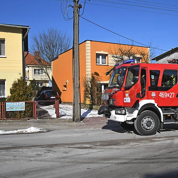 Ochotnicza Stra Poarna z Lubina pospieszya na ratunek