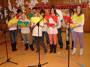 Mi�dzyzdroje: Poranek Bo�onarodzeniowy w gimnazjum