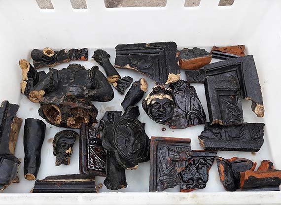 Na terenie Zak�adu Karnego w Nowogardzie odkryto zabytkowe elementy