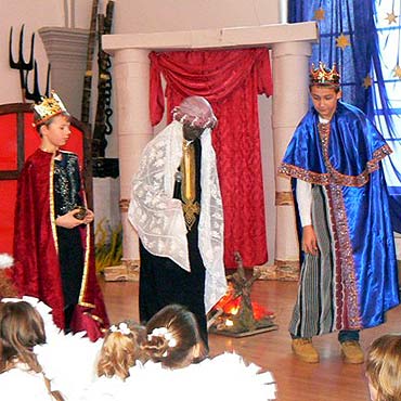 Kamień Pomorski: Mali aktorzy przedstawili Misterium Bożonarodzeniowe