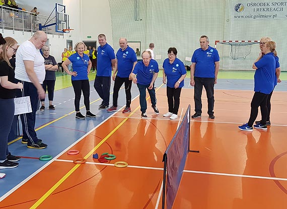 Halowa Spartakiada Seniorów w Goleniowie