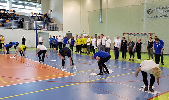 Halowa Spartakiada Seniorów w Goleniowie