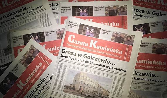 Nowa gazeta rozdawana na terenie powiatu kamieskiego!