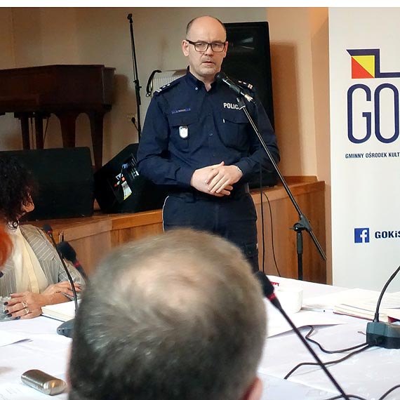 Na sesji Rady Miejskiej o bezpieczeństwie w gminie Golczewo