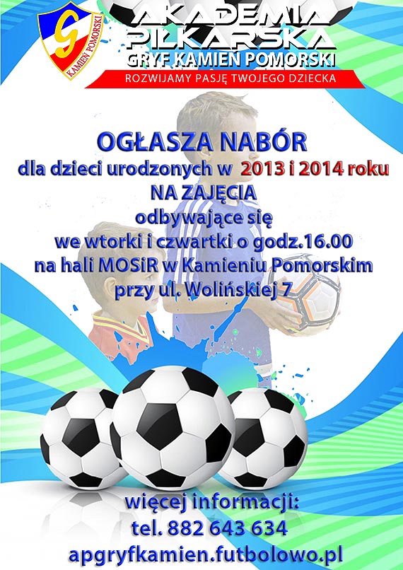 Nabór do AP Gryf dla roczników 2013 i 2014
