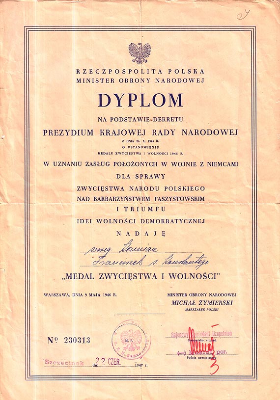 Upywa termin nadsyania prac na Konkurs im. kpt. Franciszka Komiana pod nazw „Zdobycie Pomorza Zachodniego w 1945 roku”