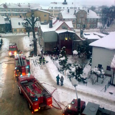 Wolin: Stra�acy ugasili po�ar w zarodku