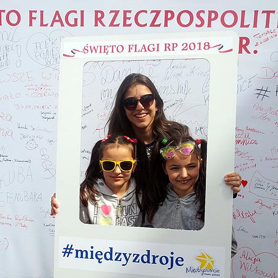 wito Flagi RP w Midzyzdrojach