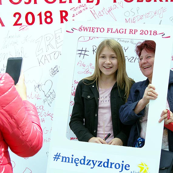 wito Flagi RP w Midzyzdrojach