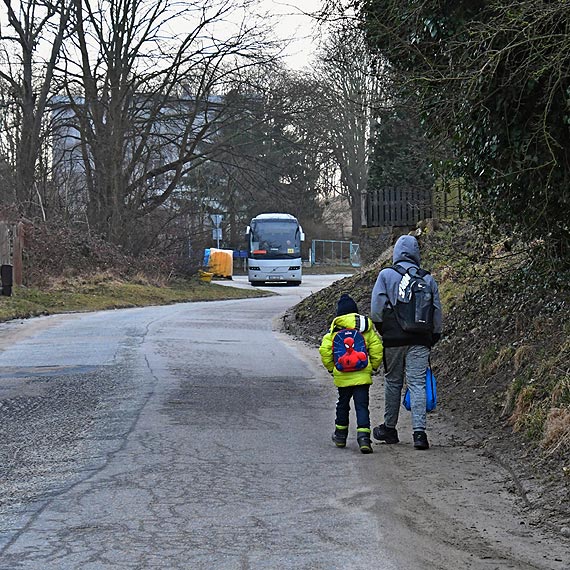 Nie będzie chodnika do autobusu w Lubinie