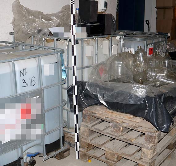 Nielegalna rozlewnia alkoholu w Koszalinie