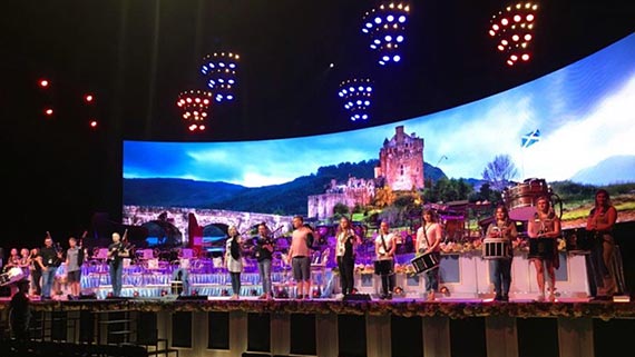 Częstochowa Pipes & Drums grała w Krakowie z Orkiestrą André Rieu
