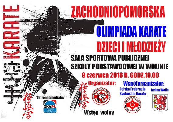 Zachodniopomorska Olimpiada Karate dla dzieci i modziey