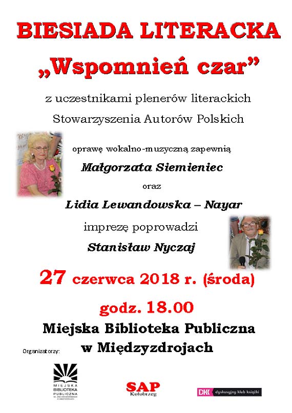 Biesiada literacka „Wspomnie czar”