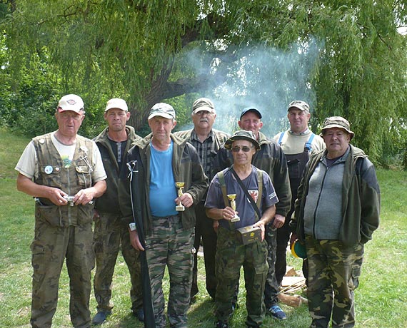 Woliscy wdkarze na zawodach w Golczewie