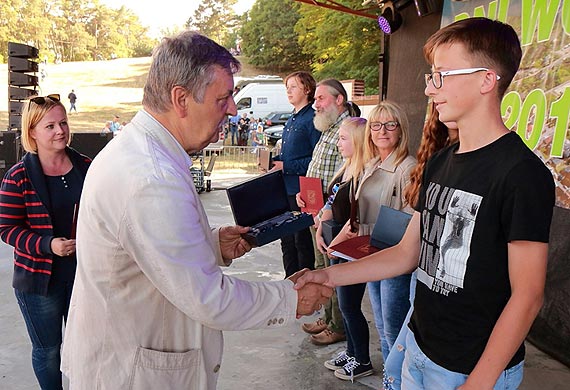 Wyrnienia „Ucze z Pasj 2018” wrczone podczas Dni Wolina